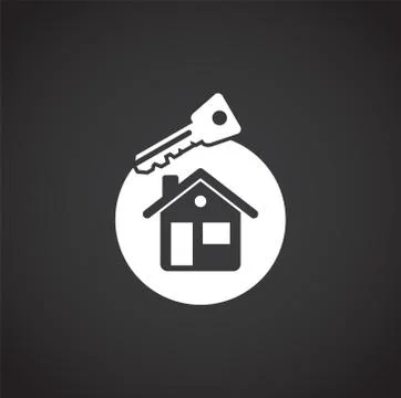 Smart security related icon on background for graphic and web design. Creative Stock Illustration