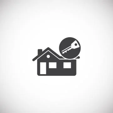 Smart security related icon on background for graphic and web design. Creative Stock Illustration