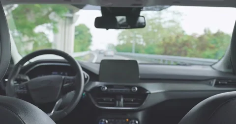 Smart self driving car concept Stock Footage 146208200