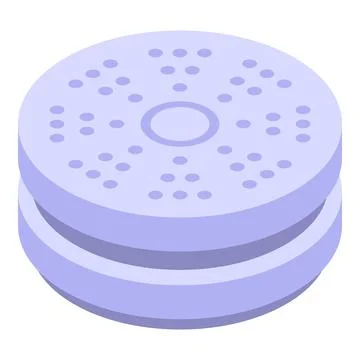 Smart sensor icon, isometric style Stock Illustration