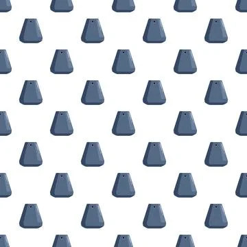 Smart speaker home assistant device pattern repeating background Stock-Illustration