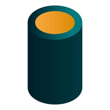 Smart speaker icon, isometric style Stock Illustration