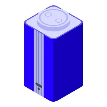 Smart speaker icon isometric vector. Ai voice device Stock Illustration