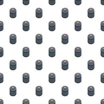 Smart speaker pattern creating a digital technology background 스톡 일러스트