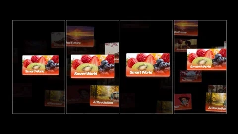 Smart Sphere Carousel After Effects stock