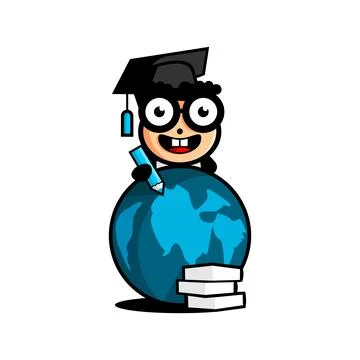 SMART STUDENT Stock Illustration
