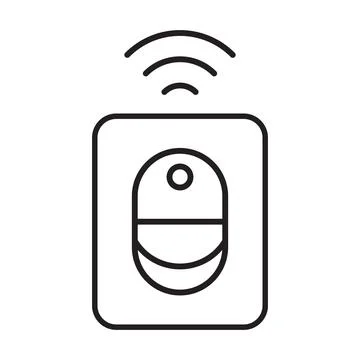 Smart switch icon vector for graphic design, logo, website, social media, mob Stock Illustration