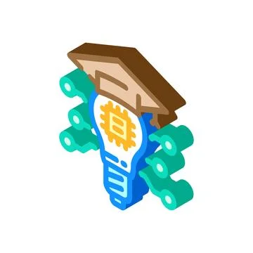 Smart technology isometric icon vector illustration Stock Illustration