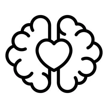 Smart thinking icon outline vector. Critical think Stock Illustration