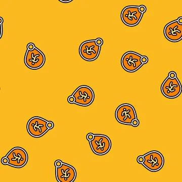 Smart tracking vector seamless pattern Stockillustratie