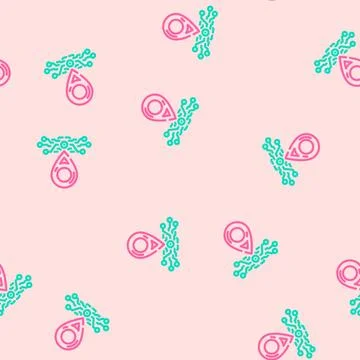 Smart tracking vector seamless pattern 스톡 일러스트