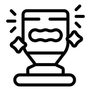 Smart trash bin recognizing garbage and sorting waste Illustrazione stock