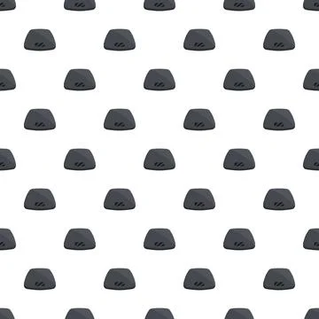 Smart tv box repeating in a seamless pattern design Stock Illustration