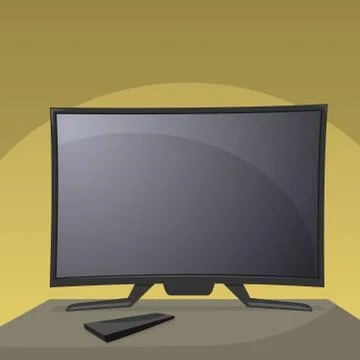 Smart Tv Stock Illustration