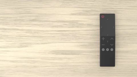 Smart TV remote control Stock Footage 319449083