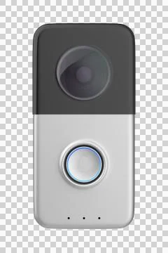 Smart video doorbell 스톡 일러스트