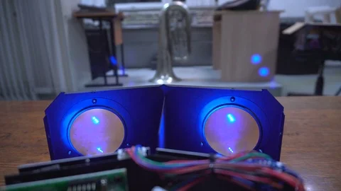 Smart virtual reality glasses new technology Stock Footage 75065271