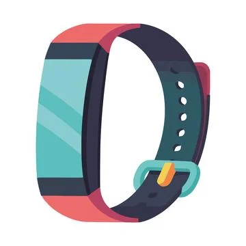 Smart watch accessory Illustrazione stock