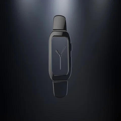 Smart Watch Black 3d Icon 動画素材 69725458