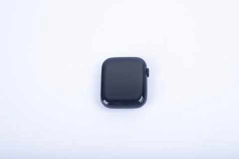 Smart Watch Bluetooth Touch Screen on a white background. Stock Photos