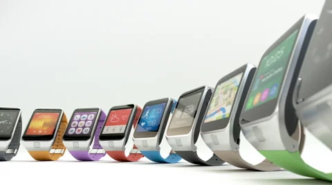 Smart watch concept Stock Footage 40464852