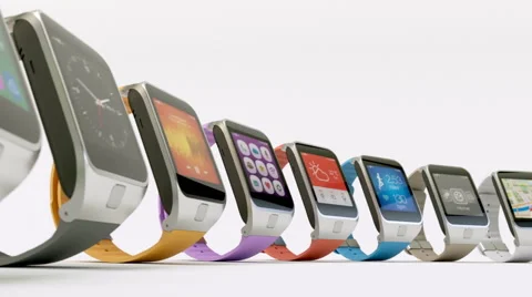 Smart watch concept Stock Footage 40522167