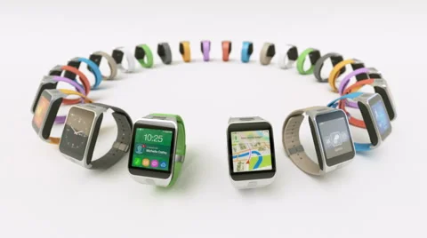 Smart watch concept Stock Footage 40547849