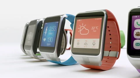 Smart watch concept Stock Footage 40626217