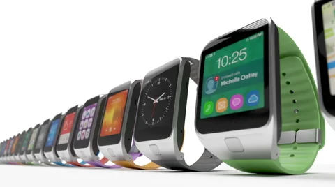 Smart watch concept Stock Footage 40634378