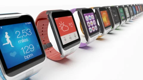 Smart watch concept Stock Footage 40659781