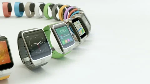 Smart watch concept Stock Footage 40672401