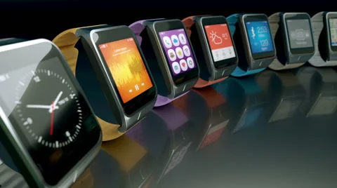Smart watch concept Stock Footage 40726755