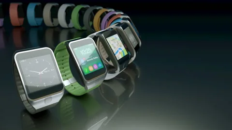 Smart watch concept Stock Footage 40726813