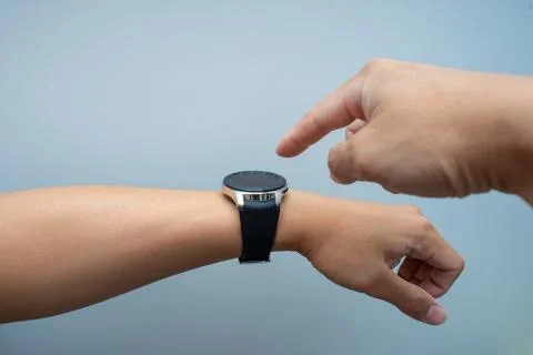 Smart Watch Concept Stock Photos