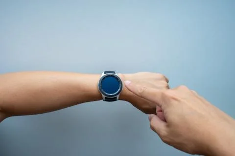 Smart Watch Concept Stock Photos