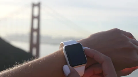 Smart Watch Stock Footage 56192588