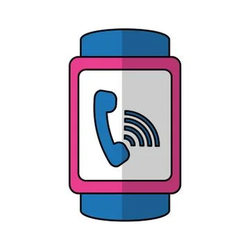Smart watch icon Illustration