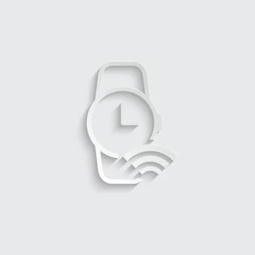 Smart watch icon. Stock Illustration