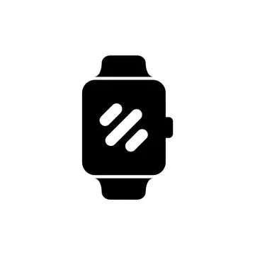 Smart watch icon. Vector on isolated white background. EPS 10 Stock Illustration