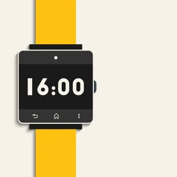Smart watch Stock Illustration