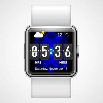 Smart watch Stock Illustration