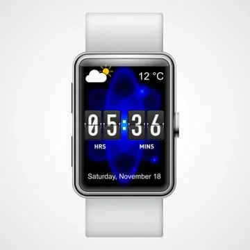 Smart watch Illustrazione stock