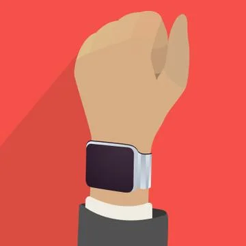 Smart watch Stock Illustration