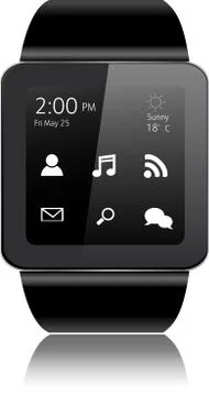 Smart watch Stock Illustration