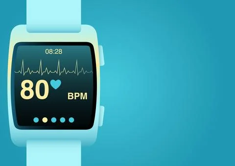 Smart Watch Stock Illustration