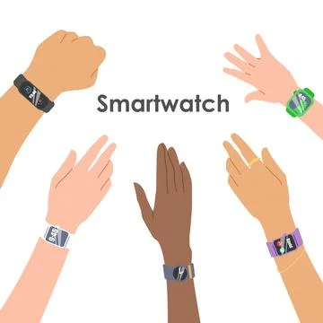 Smart watch. Stock Illustration
