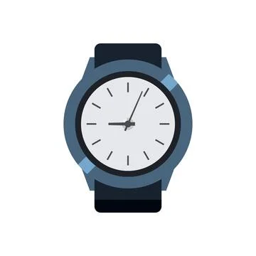 Smart watch isolated on white background. Stock Illustration