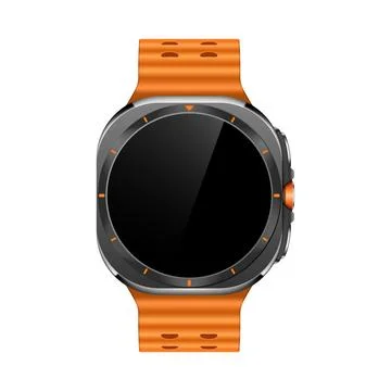 Smart watch isolated on white Stock Illustration