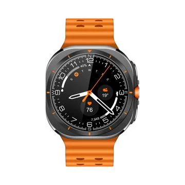 Smart watch isolated on white Stock Illustration