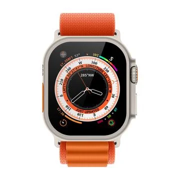 Smart watch isolated on white Stock Illustration